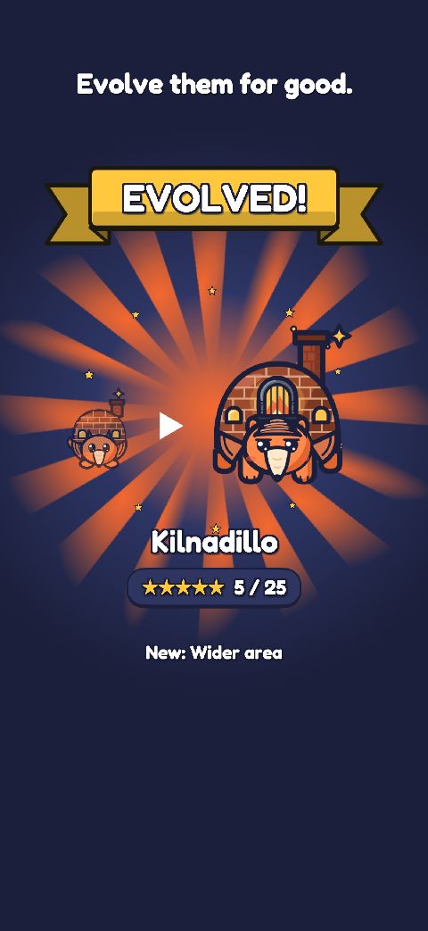 Evolve them for good: Kilnadillo takes a new form